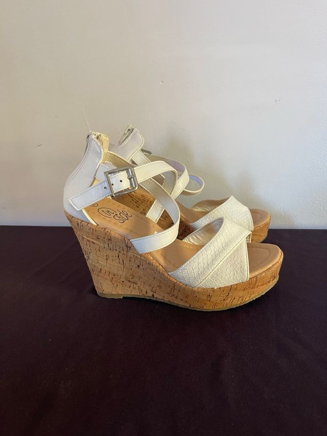 Sandalias cuña Inside