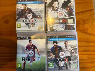 Pack 4 Juegos FIFA PS3