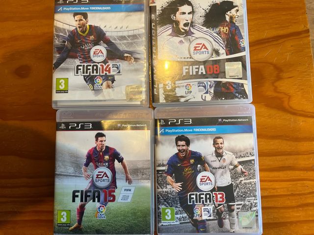 Pacchetto 4 Giochi FIFA PS3