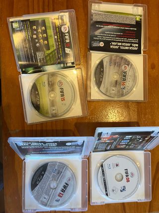 Pack 4 Juegos FIFA PS3