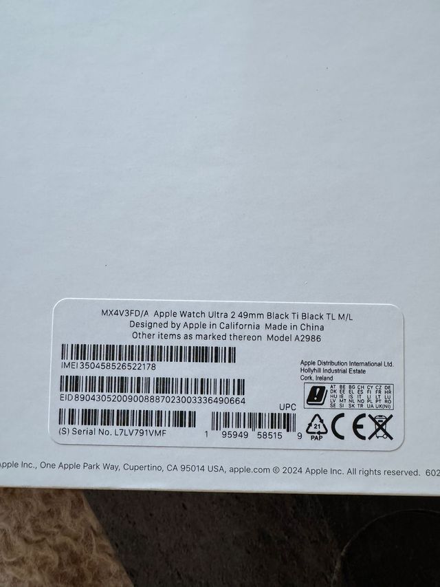 Apple Watch Ultra 2 49mm 100%