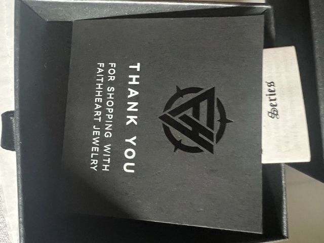 Anello FaithHeart Pietra Blu Acciaio Inox