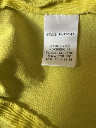 Blazer amarillo limón de pana de algodón chaqueta