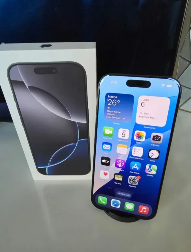 iPhone 16 Pro Max 256GB Negro