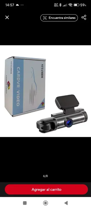 Cámara de salpicadero 1080P Dual Lens