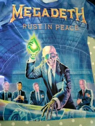 Camiseta Megadeth Rust in Peace