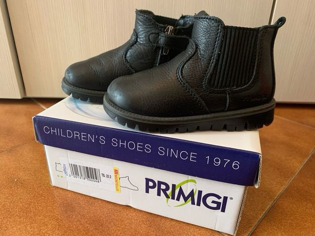 Stivaletti Primigi pelle neri tg 22