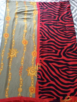 Pañuelo estampado multicolor