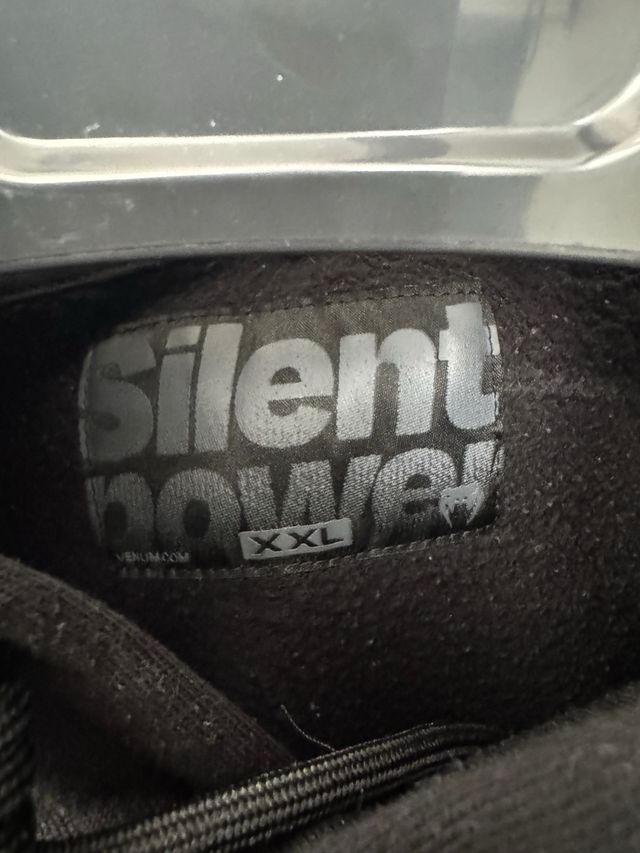 Sudadera Venum Negra Talla XXL Hombre