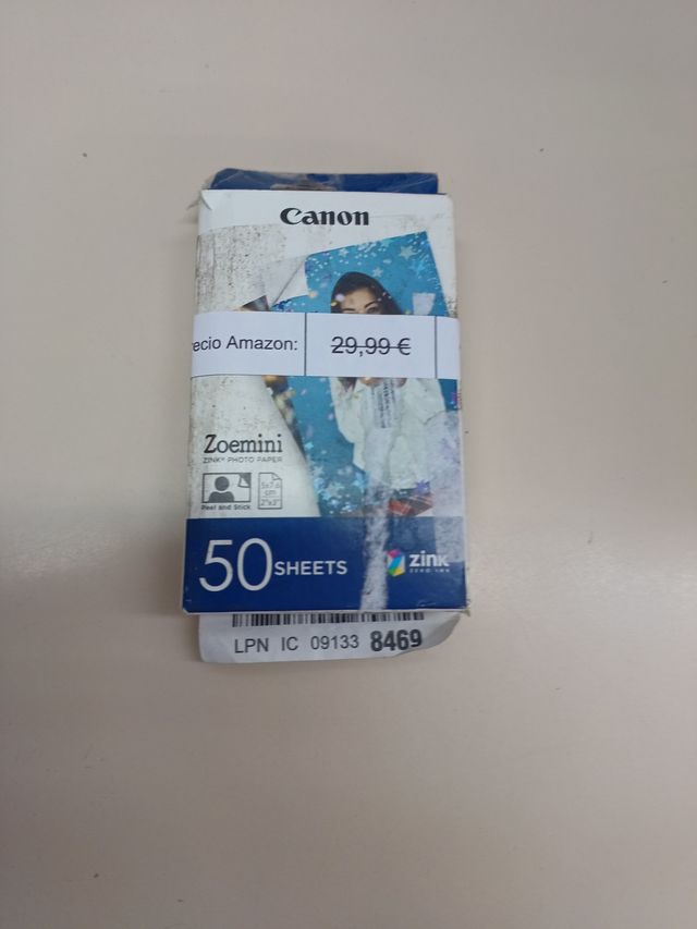 ✅ Carta adesiva fotografica 5x7,6 cm 50 fogli Canon