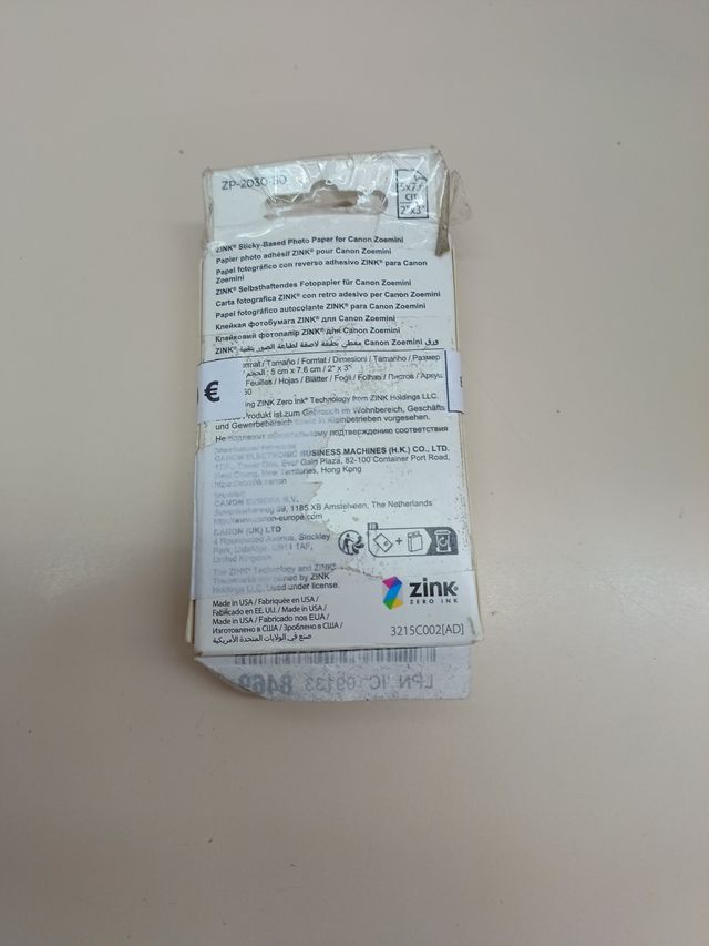 ✅ Carta adesiva fotografica 5x7,6 cm 50 fogli Canon