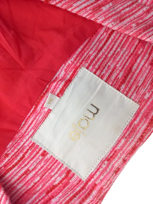 Blazer Maje Rosa Tweed