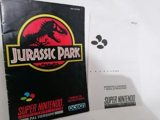 Jurassic Park PAL SNES (Super Nintendo)