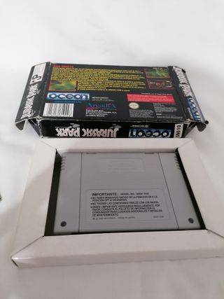 Jurassic Park PAL SNES (Super Nintendo)