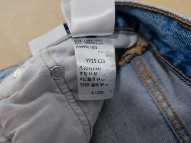 Vaqueros Levi's 501 Azules