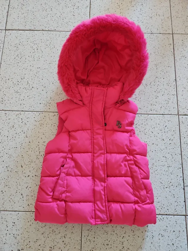 Chaleco niñ@ fucsia