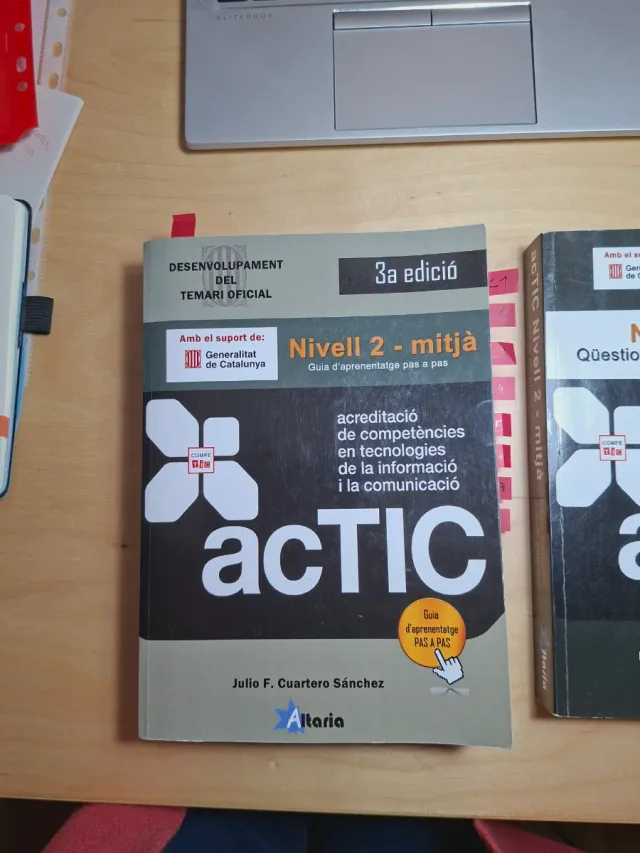 Certificacions ACTIC: Nivell 2 - Mitjà (Catalan...