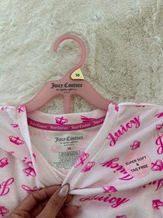 Pijama Juicy Couture Niña Talla 10