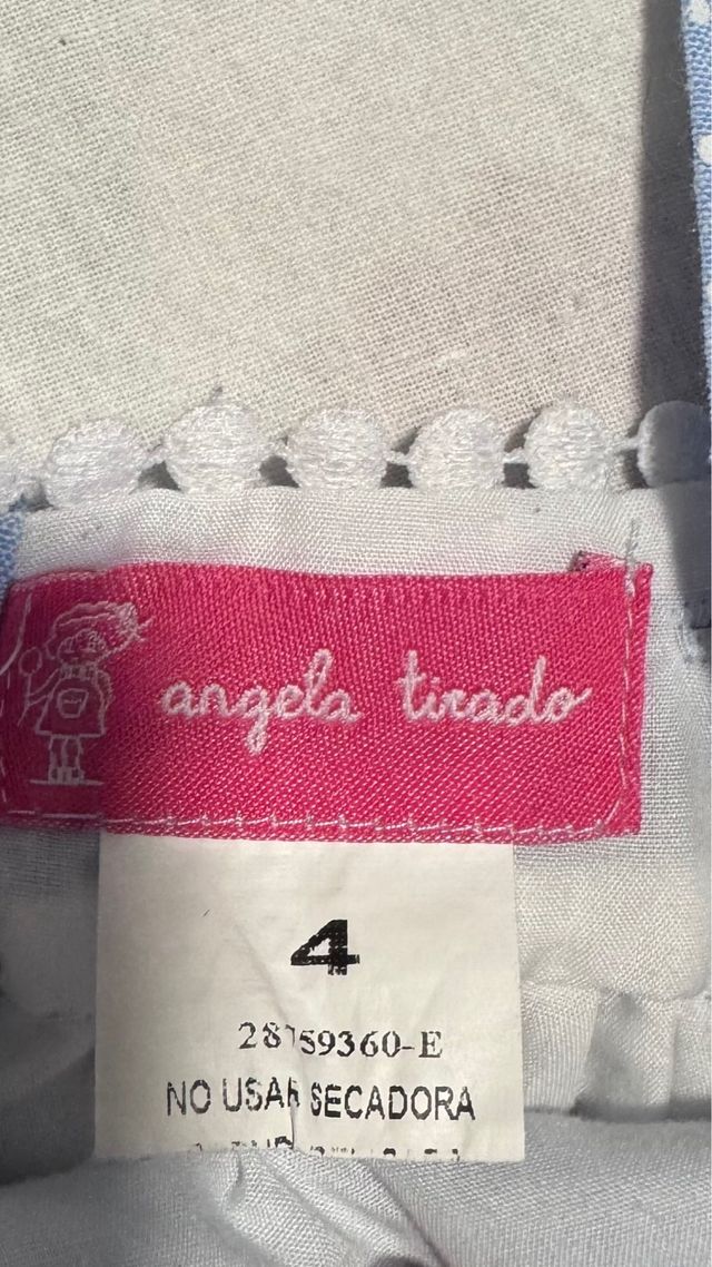 Vestido fiesta niña 4 años