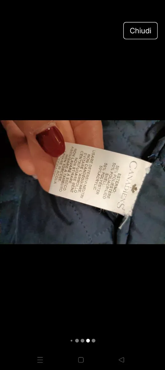 Giubbotto uomo giallo con patch Canada