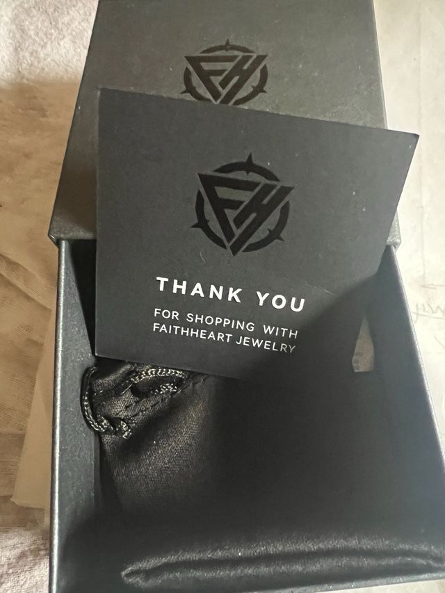 Anello FaithHeart blu e argento