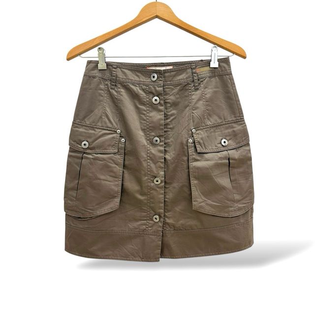 Talla M - Minifalda safari Purificacion Garcia