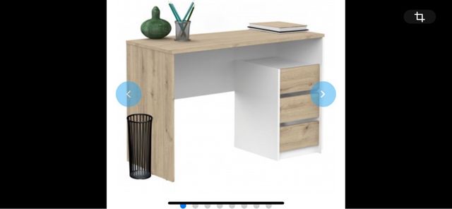 Escritorio Demeyere madera blanco