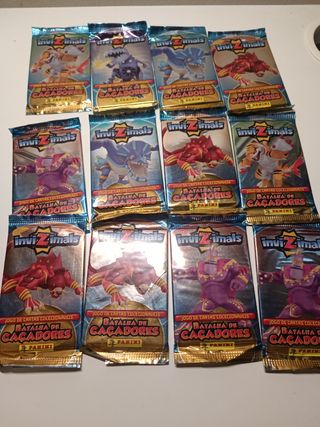 InviZimals sobres de cromos nuevos