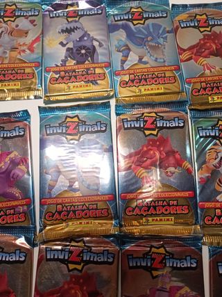 InviZimals sobres de cromos nuevos