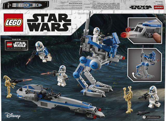 LEGO Star Wars 75280 Soldados Clon Legión 501