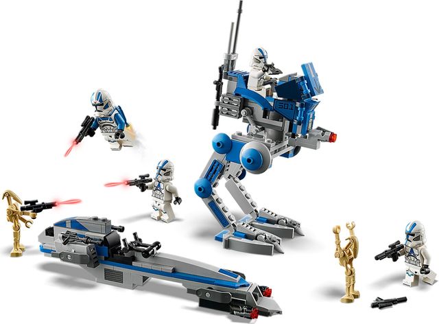 LEGO Star Wars 75280 Soldados Clon Legión 501