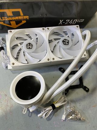 NOX Hummer X-240 LCD White ARGB