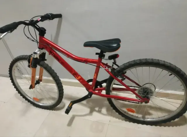Bicicleta 24 pulgadas roja