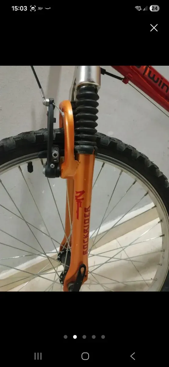 Bicicleta 24 pulgadas roja