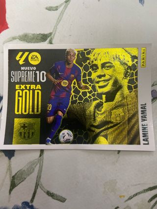 Panini Supreme 10 Extra Gold Lamine Yamal