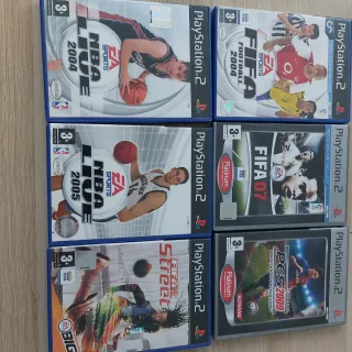 Lote 6 Juegos: FIFA, NBA Live, PES 2009(Canaria)