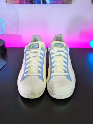 Adidas Superstar Puzzle Beige/Bianco