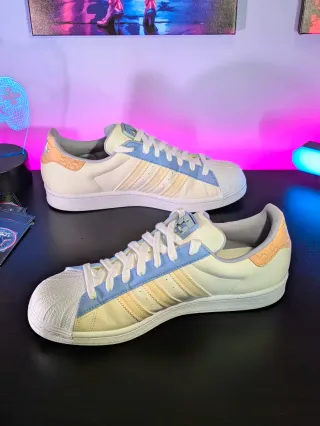 Adidas Superstar Puzzle Beige/Bianco