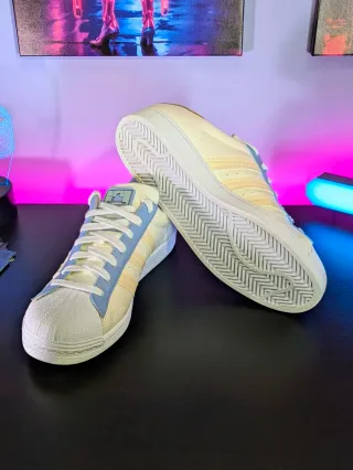 Adidas Superstar Puzzle Beige/Bianco