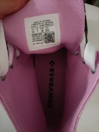 Converse CTAS Eva Lift Hi Platform ragazza