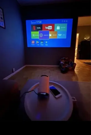 Proyector Portátil Android Blanco