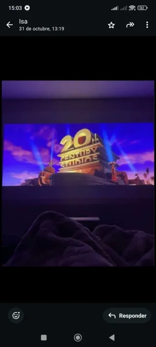 Proyector Portátil Android Blanco