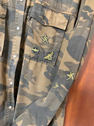 Camisa militar camuflaje talla S