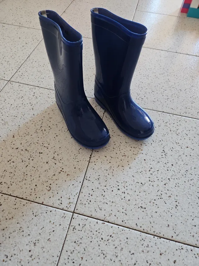Botas de agua azul marino niñ@
