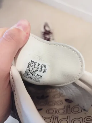 Zapatillas Adidas Samba Beige y Burdeos