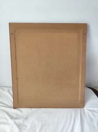 Oferta! Espejo antiguo marco oro viejo labrado