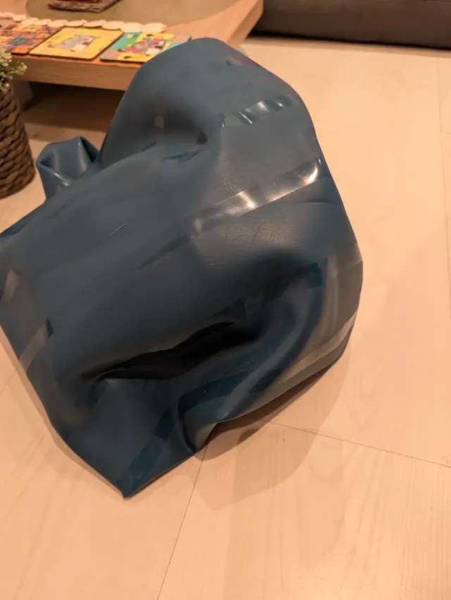 Pelota de ejercicio azul