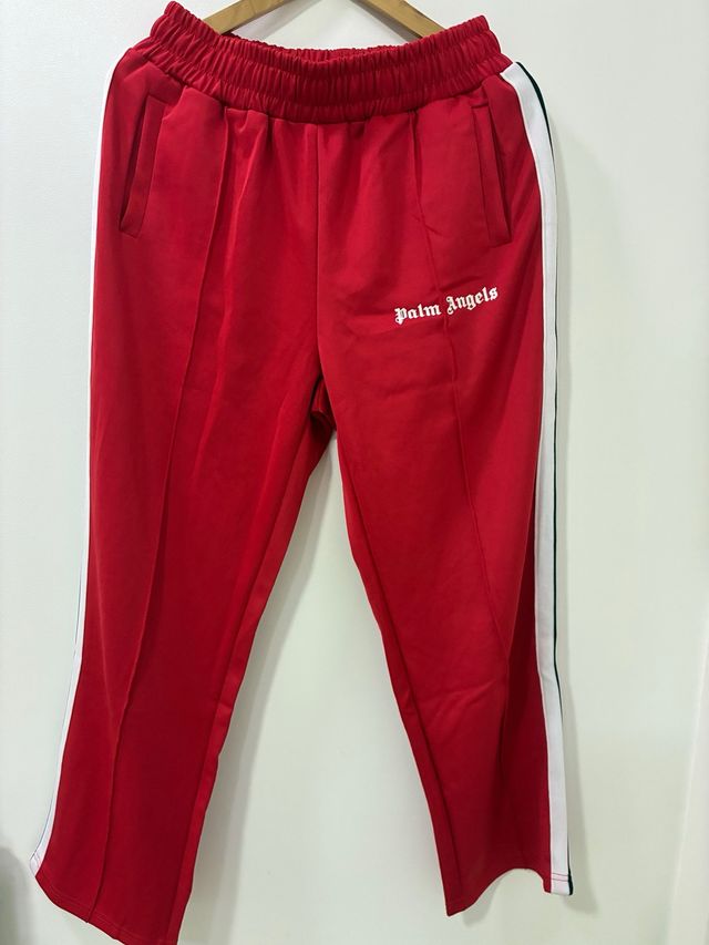 Pantalones Palm Angels Rojos