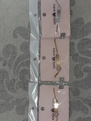 Braccialetti per bambini con dettagli argentati e dorati