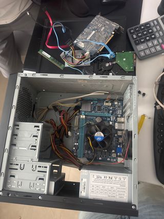 Componentes PC: Placa Base, RAM, HDD, Tarjeta Gráf